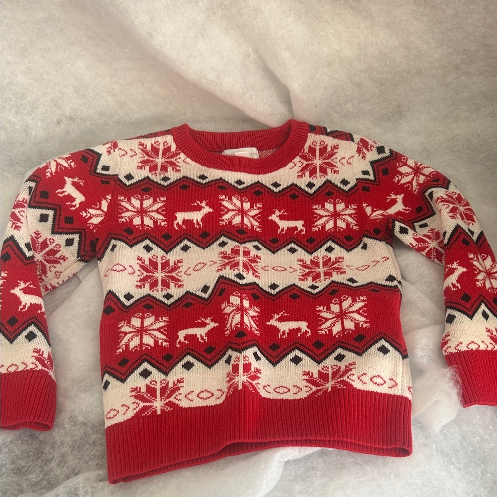🎄SALE🎄Charter Club Red and White Kids Sweater
